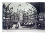 Buy Queen Victoria's First Visit to Brighton, Engraved by George Bryant Campion, 1837 at AllPosters.com