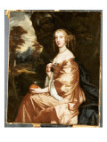 Portrait of Lady Penelope Nicholas, Holding an Orange in a Landscape