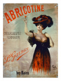Buy Poster Advertising 'Abricotine', Made by P. Garnier, Paris at AllPosters.com