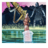 Sir Bedivere Returns Excalibur to the Lady of the Lake, 1972