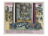 Abjuration of Henri Iv and Conversion to Catholicism at St. Denis on 15th July 1593