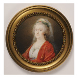 Buy Portrait Miniature of Czarina Catherine the Great, 1796 at AllPosters.com
