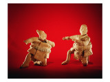 Buy Figures of Ceremonial Ballplayers, from the Isle of Jaina, C.600 at AllPosters.com