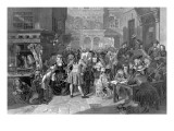 Buy Scene in Change Alley During the South Sea Bubble, 1853 at AllPosters.com