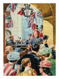 Edward Vii -- Edward the Peacemaker. Seen Here Riding Through Paris in 1903.