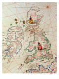 Buy The Kingdoms of England and Scotland, from an Atlas of the World in 33 Maps, Venice at AllPosters.com