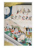 Buy Scene of Japanese Popular Theatre During the Genroku Period at AllPosters.com