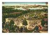 Buy The Stag Hunt of Elector John Frederick the "Magnanimous", 1544 at AllPosters.com