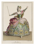 Buy Costume for Medea in the Opera 'Jason and Medea', Engraved by Rene Gaillard at AllPosters.com