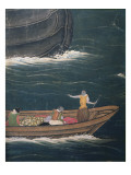 Buy The Arrival of the Portuguese in Japan, Detail of Small Ship with Cargo at AllPosters.com