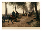 Buy Bismarck and Napoleon Meeting at the Chaussee Von Donchery on the 2nd September 1870 at AllPosters.com