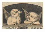 Buy Fairbank's Cherubs', Advertisement for Fairbank Lard, C.1880 at AllPosters.com