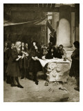 Charles Ii Visiting Wren in St. Paul