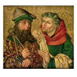 St. Joseph and Nicodemus on Gold Ground Panels