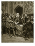 Buy Lord Thomas Fitzgerald Throws Down His Sword at AllPosters.com