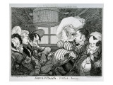 Buy Dover Coach, 5 O'Clock Morning, Etched by George Cruikshank, 1826 at AllPosters.com
