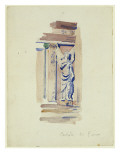 Study of an Angel Statue, Certosa Di Pavia, 1891