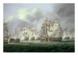 Battle of Cape St. Vincent, 14th February 1797: the British Defeat the Spanish