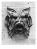 Buy Fountain of the Four Seasons, Rue De Grenelle, Detail of the Left Grotesque Mask, 1739-46 at AllPosters.com