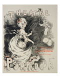 Reproduction of a Poster for the 'Pompadour Theatre', Institut Theatral