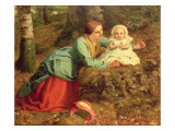 The Path Where the Brown Leaves are Spread, 1862