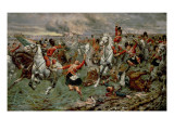 Buy Waterloo: Gordons and Greys to the Front, 18th June, 1815 at AllPosters.com