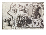 Buy Vasco Nunez Claims Possession of the South Sea, 1726 at AllPosters.com
