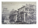 The Hanging Gardens of Babylon, from a Series of the 'seven Wonders of the World', 1886