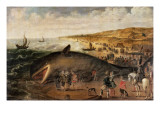 The Whale Beached Between Scheveningen and Katwijk, January 1617