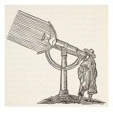Buy Dioptric Telescope, Copy of an Engraving by Boris Mestchersky at AllPosters.com