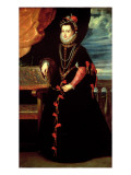 Buy Portrait of Isabelle De Valois, Queen of Spain, Wife of Philip Ii of Spain at AllPosters.com