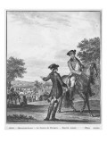 The Horse Race, Engraved by Heinrich Guttenberg