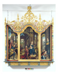 Triptych of the Adoration of the Infant Christ, 1529