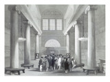 Stock Exchange, Engraved by Henry Melville, C.1842