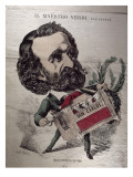 Il Maestro Verdi', Caricature of the Italian Composer Giuseppe Verdi