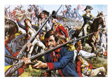 George Washington Leading His Troops During the American War of Independence