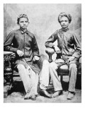 Buy Mahatma Gandhi in Rajkot with School Friend Sheikh Mehtab, Rajkot, 1883 at AllPosters.com