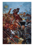 Buy The Charge of the 9th Lancers During the Retreat from Mons at AllPosters.com