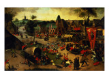 A Carnival on the Feast Day of St. George in a Village Near Antwerp