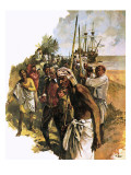 Captain Knox Lands in Ceylon in the Mid-17th Century