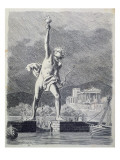 The Colossus of Rhodes, from a Series of the 'seven Wonders of the Ancient World', 1886
