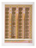 Buy Detail of the Grand Ceiling from the Mosque of El-Bordeyny, from 'Arab Art as Seen at AllPosters.com