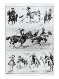 Buy A Rehearsal of the Wild West Show at Olympia, 1902 at AllPosters.com