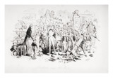Steerforth and Mr. Mell, Illustration from 