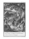 Abelard Lecturing Among Disciples in the Deserted Champagne