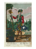 Buy A Gardener, Allegorical Representation, C.1735 at AllPosters.com