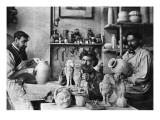 Buy The Martin Brothers in the Studio at the Southall Pottery at AllPosters.com