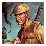 Tommy Atkins, the Nick Name for a Private Soldier in the British Army