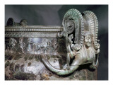 Buy Detail of the Gorgon Handle from a Krater, from the Tomb of a Princess of Vix at AllPosters.com