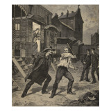 Street Fight Between a Tamer and a Street Seller, from 